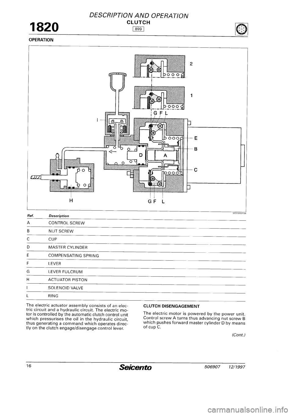 FIAT SEICENTO 1997 Service And Repair Manual FIAT SEICENTO 1997 Service And Repair Manual