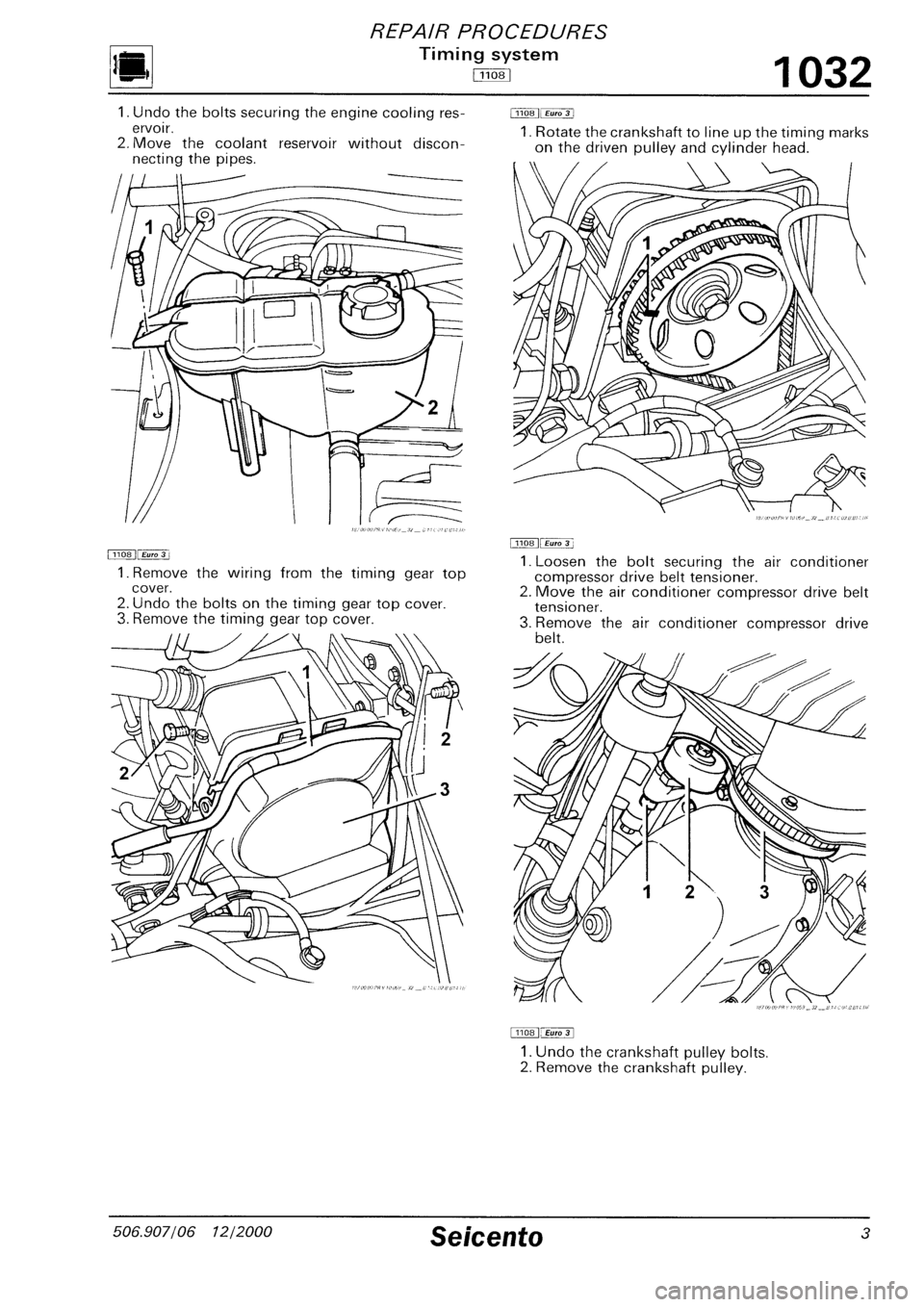 FIAT SEICENTO 1997  Service And Repair Manual 