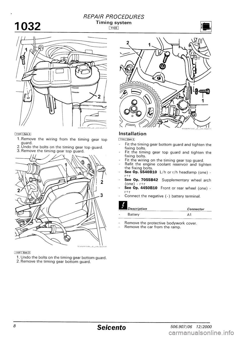 FIAT SEICENTO 1997  Service And Repair Manual 