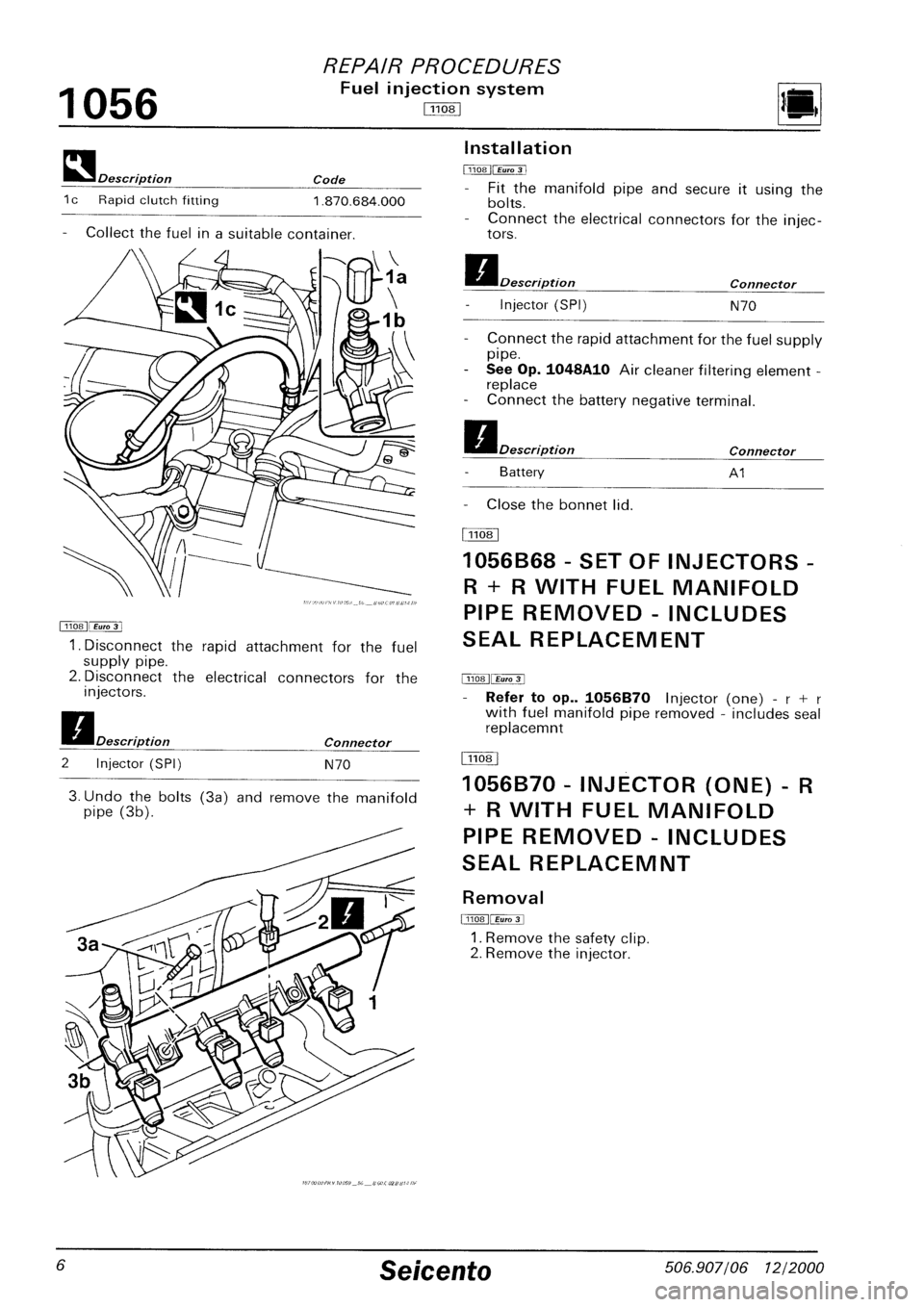 FIAT SEICENTO 1997 Service And Repair Manual FIAT SEICENTO 1997 Service And Repair Manual