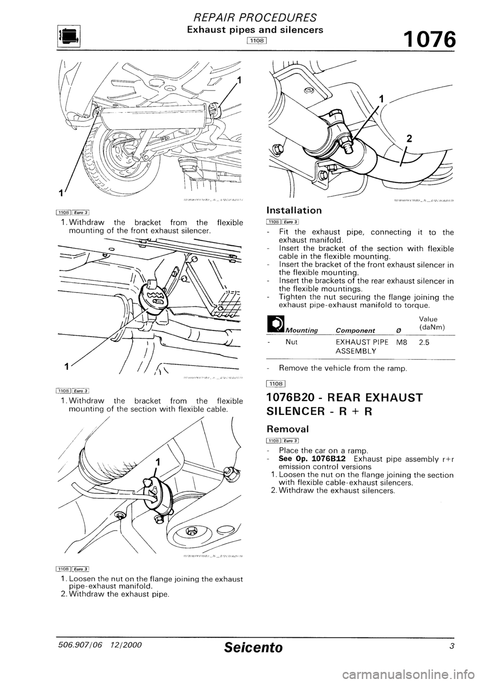 FIAT SEICENTO 1997 Service And Repair Manual FIAT SEICENTO 1997 Service And Repair Manual