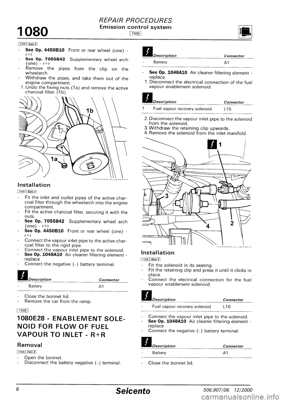 FIAT SEICENTO 1997 Service And Repair Manual FIAT SEICENTO 1997 Service And Repair Manual
