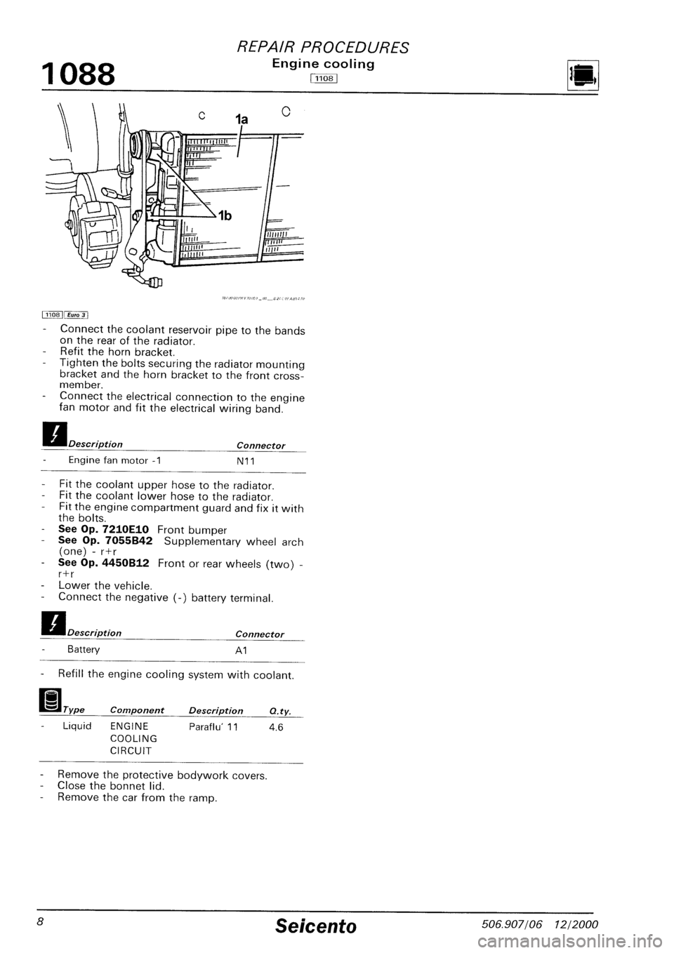 FIAT SEICENTO 1997  Service And Repair Manual 
