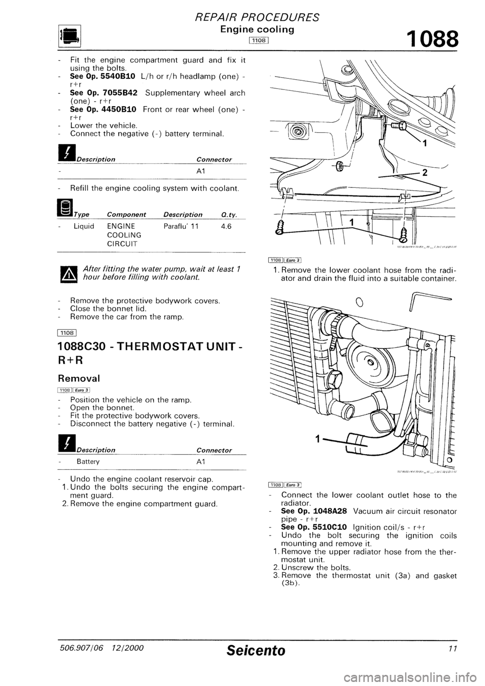 FIAT SEICENTO 1997  Service And Repair Manual 
