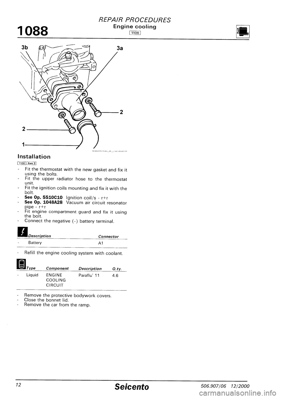 FIAT SEICENTO 1997  Service And Repair Manual 
