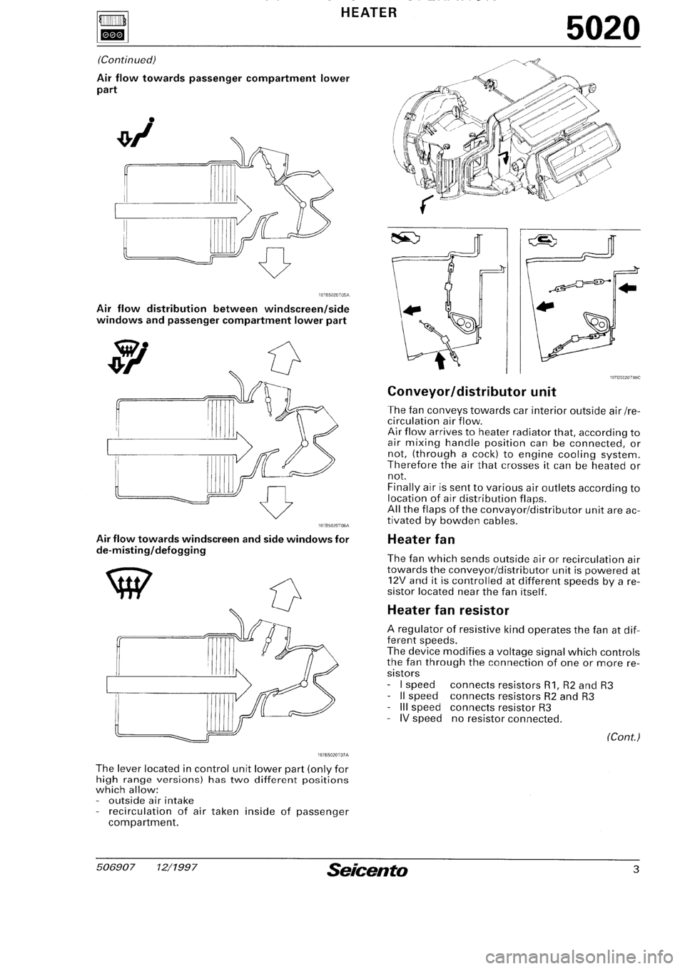 FIAT SEICENTO 1997 Service And Repair Manual FIAT SEICENTO 1997 Service And Repair Manual