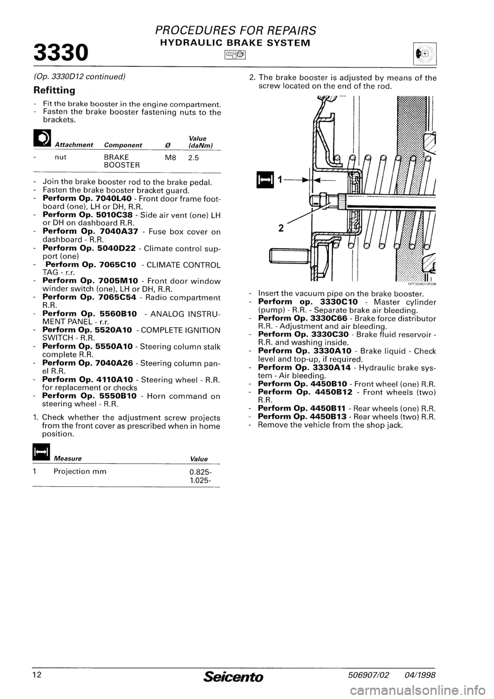 FIAT SEICENTO 1997 Service And Repair Manual FIAT SEICENTO 1997 Service And Repair Manual