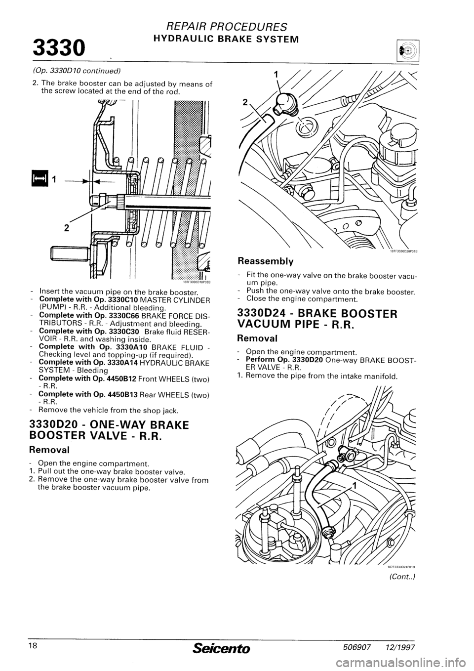 FIAT SEICENTO 1997 Service And Repair Manual FIAT SEICENTO 1997 Service And Repair Manual