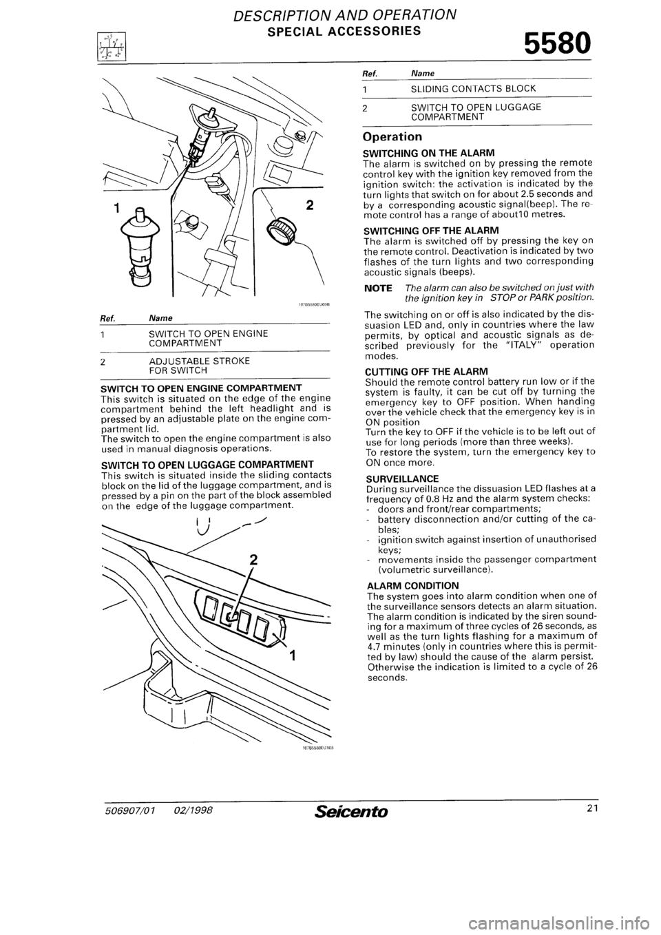 FIAT SEICENTO 1997 Service And Repair Manual FIAT SEICENTO 1997 Service And Repair Manual