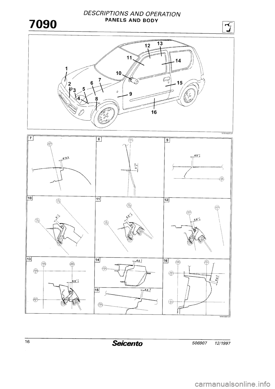 FIAT SEICENTO 1997 Service And Repair Manual FIAT SEICENTO 1997 Service And Repair Manual