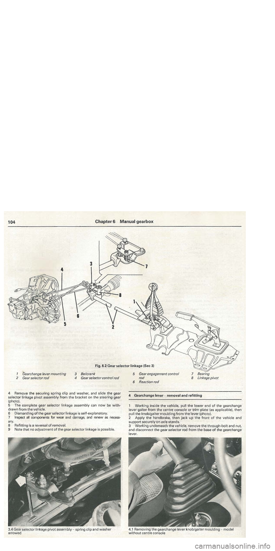 FIAT TIPO 1988 Workshop Manual FIAT TIPO 1988 Workshop Manual