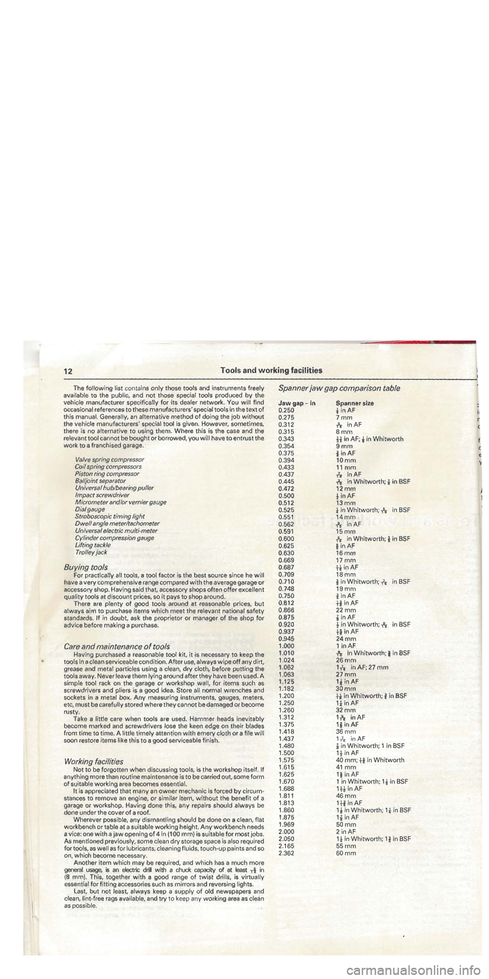 FIAT TIPO 1988 User Guide FIAT TIPO 1988 User Guide
