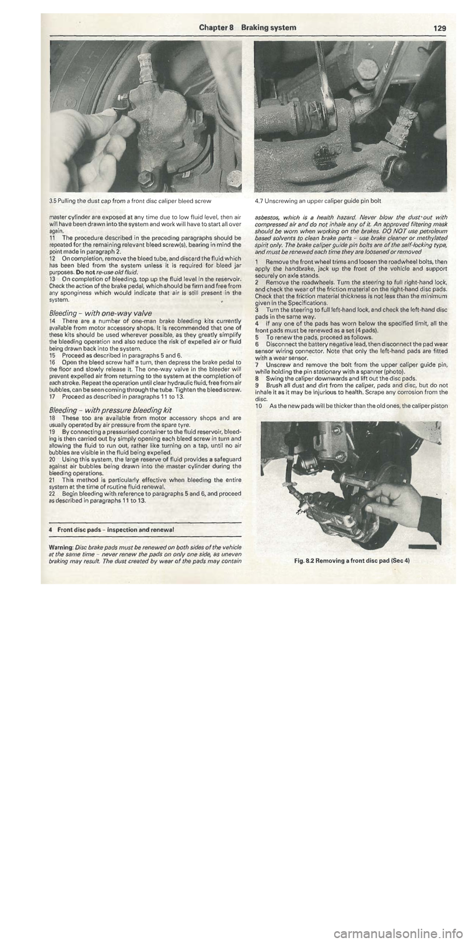 FIAT TIPO 1988 Workshop Manual FIAT TIPO 1988 Workshop Manual