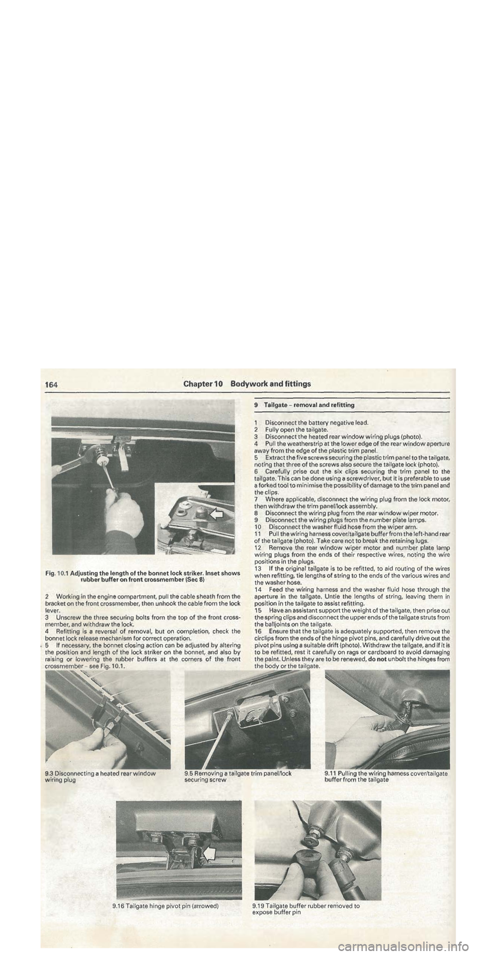 FIAT TIPO 1988 Workshop Manual FIAT TIPO 1988 Workshop Manual