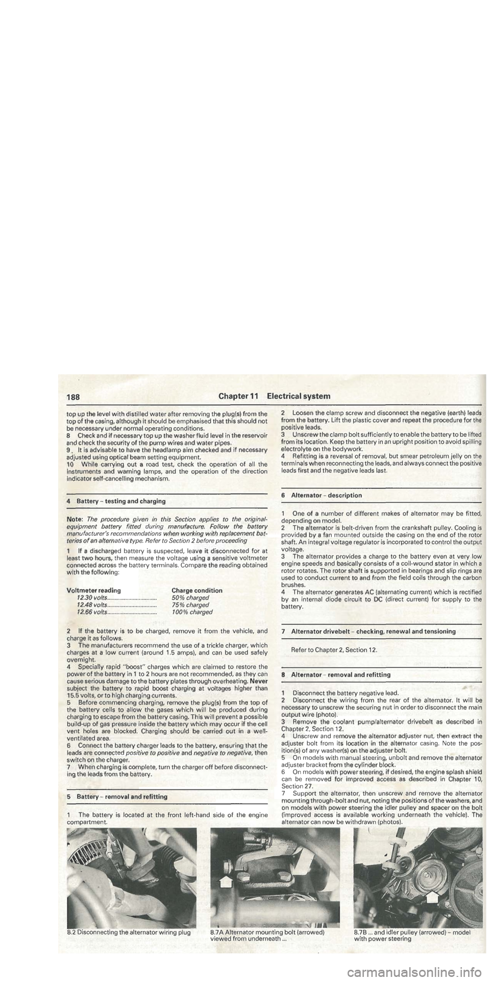 FIAT TIPO 1988 Workshop Manual FIAT TIPO 1988 Workshop Manual