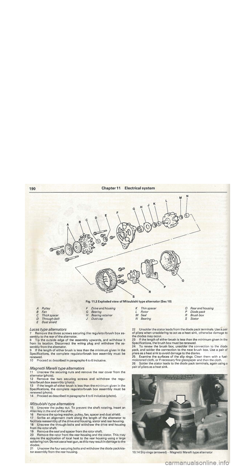 FIAT TIPO 1988 Workshop Manual FIAT TIPO 1988 Workshop Manual