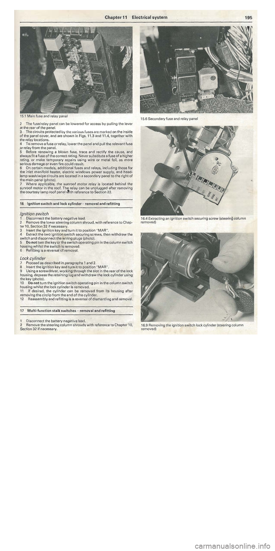 FIAT TIPO 1988 Workshop Manual FIAT TIPO 1988 Workshop Manual