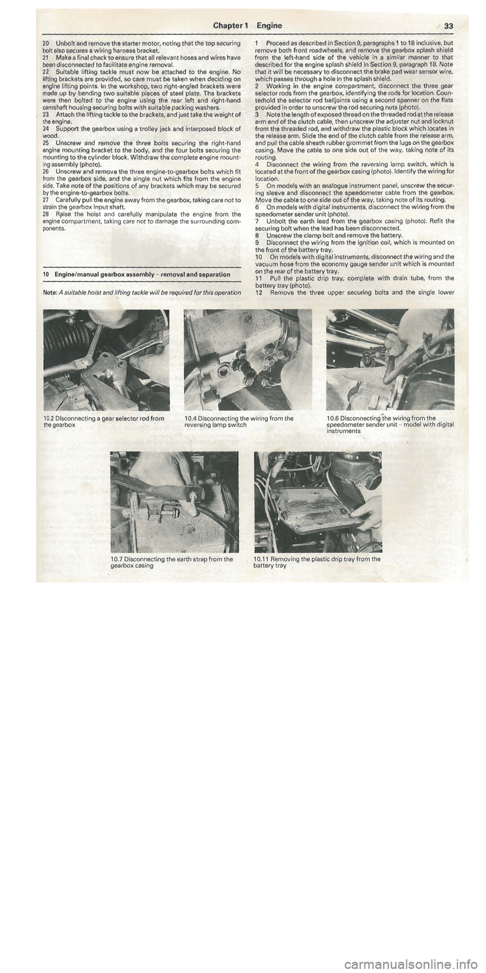 FIAT TIPO 1988 Owners Guide FIAT TIPO 1988 Owners Guide