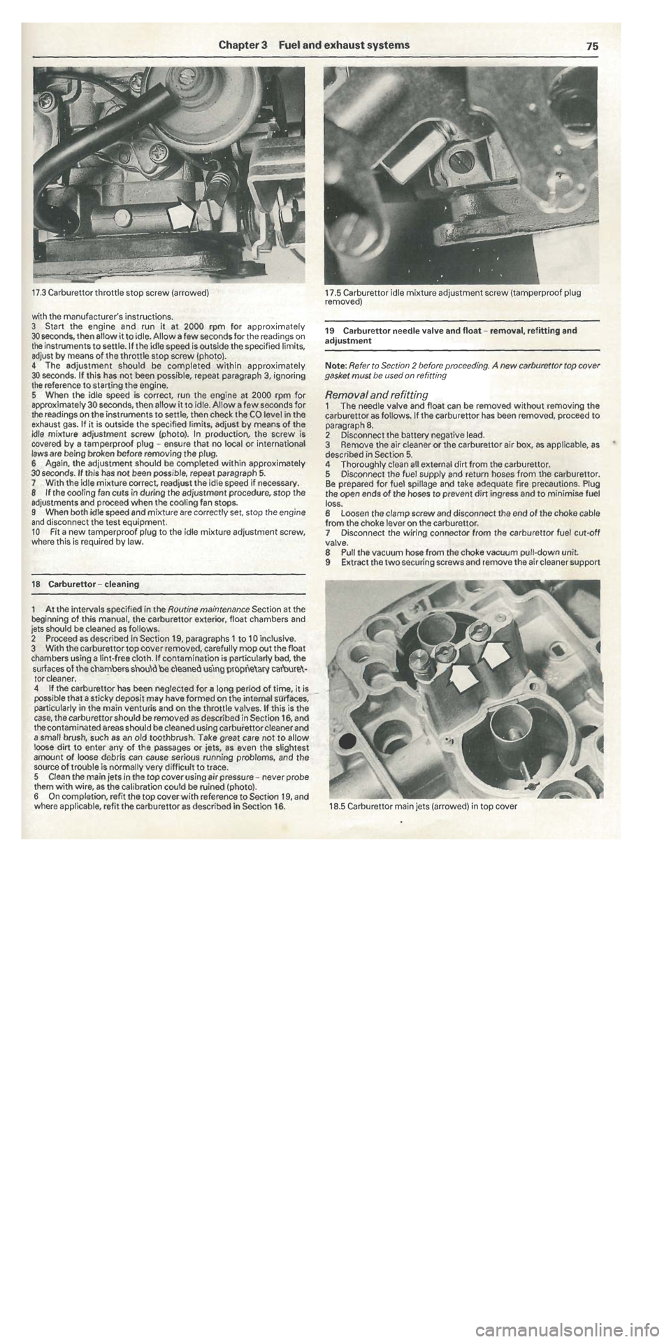 FIAT TIPO 1988 Manual PDF FIAT TIPO 1988 Manual PDF