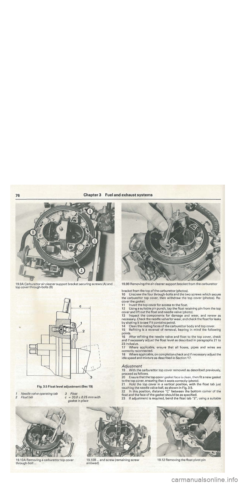 FIAT TIPO 1988 Manual PDF FIAT TIPO 1988 Manual PDF