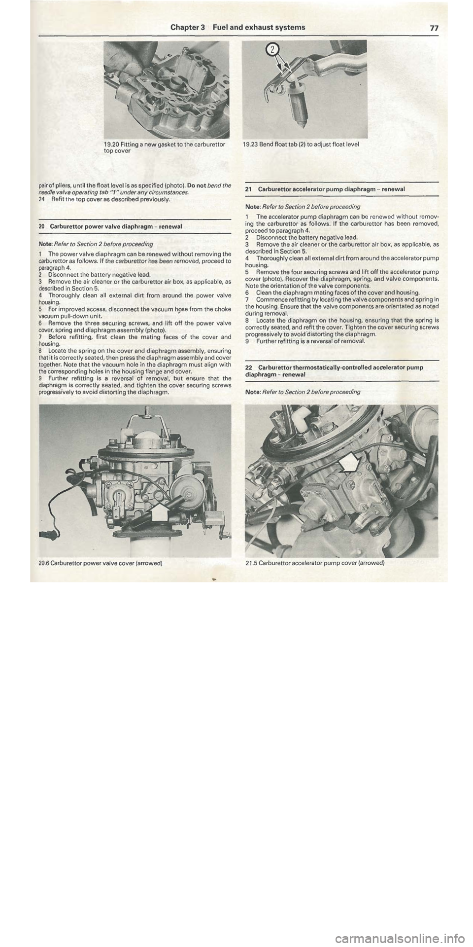 FIAT TIPO 1988 Manual PDF FIAT TIPO 1988 Manual PDF