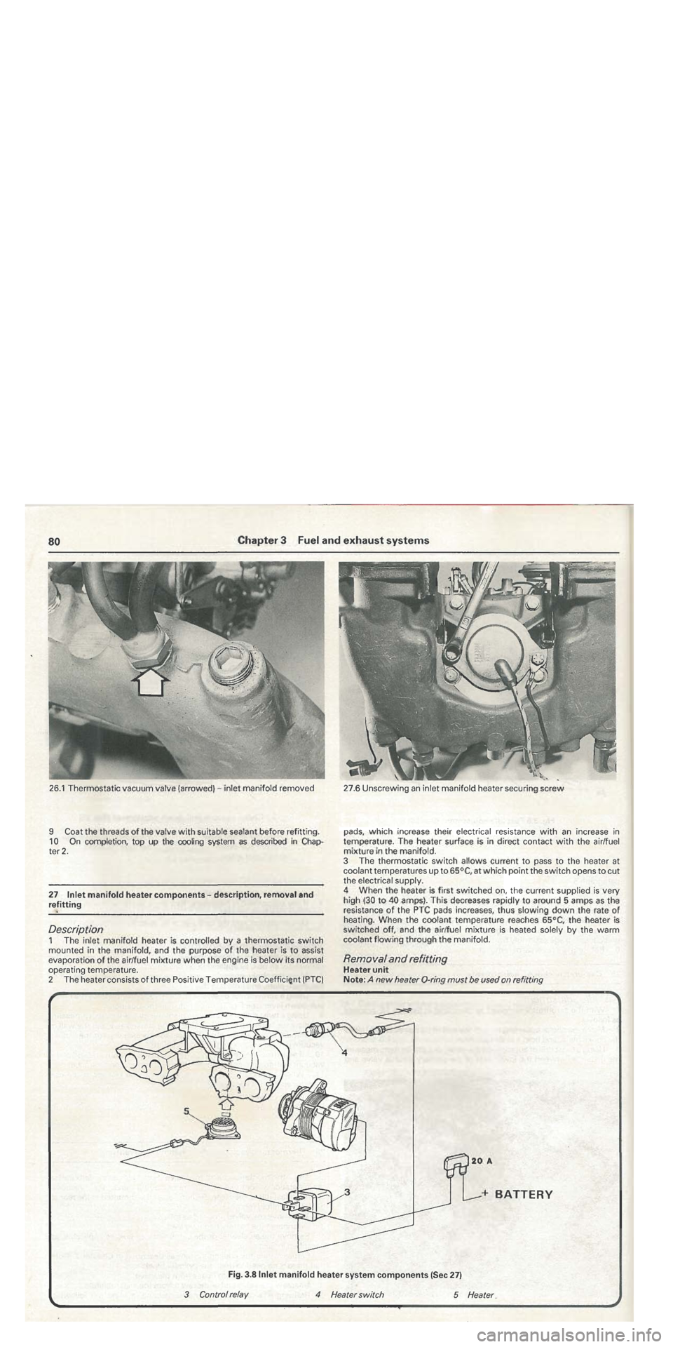 FIAT TIPO 1988 Manual PDF FIAT TIPO 1988 Manual PDF