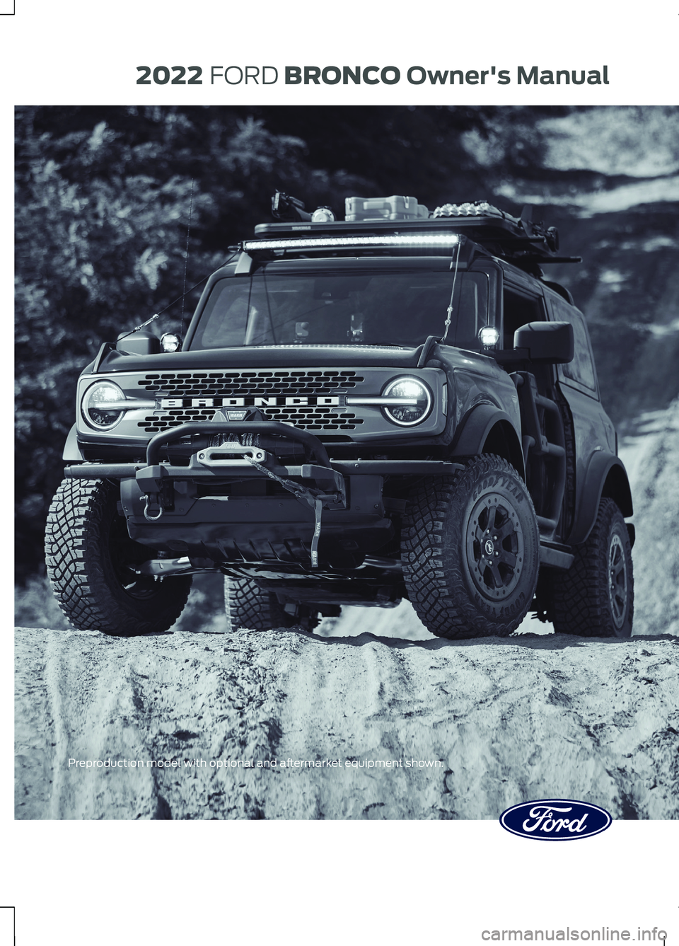 FORD BRONCO 2022  Owners Manual 