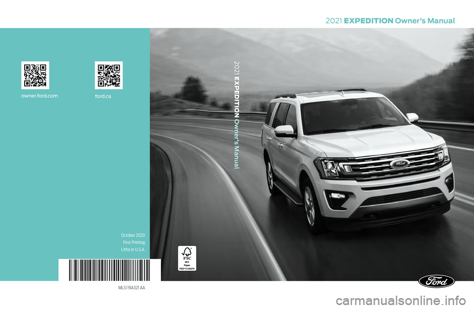 FORD EXPEDITION 2021  Owners Manual 