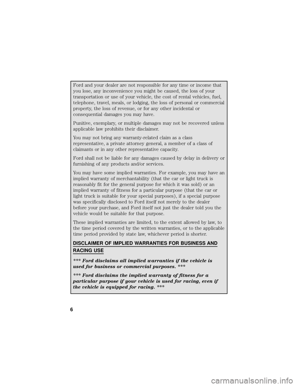 FORD MUSTANG 2021 Warranty Guide FORD MUSTANG 2021 Warranty Guide
