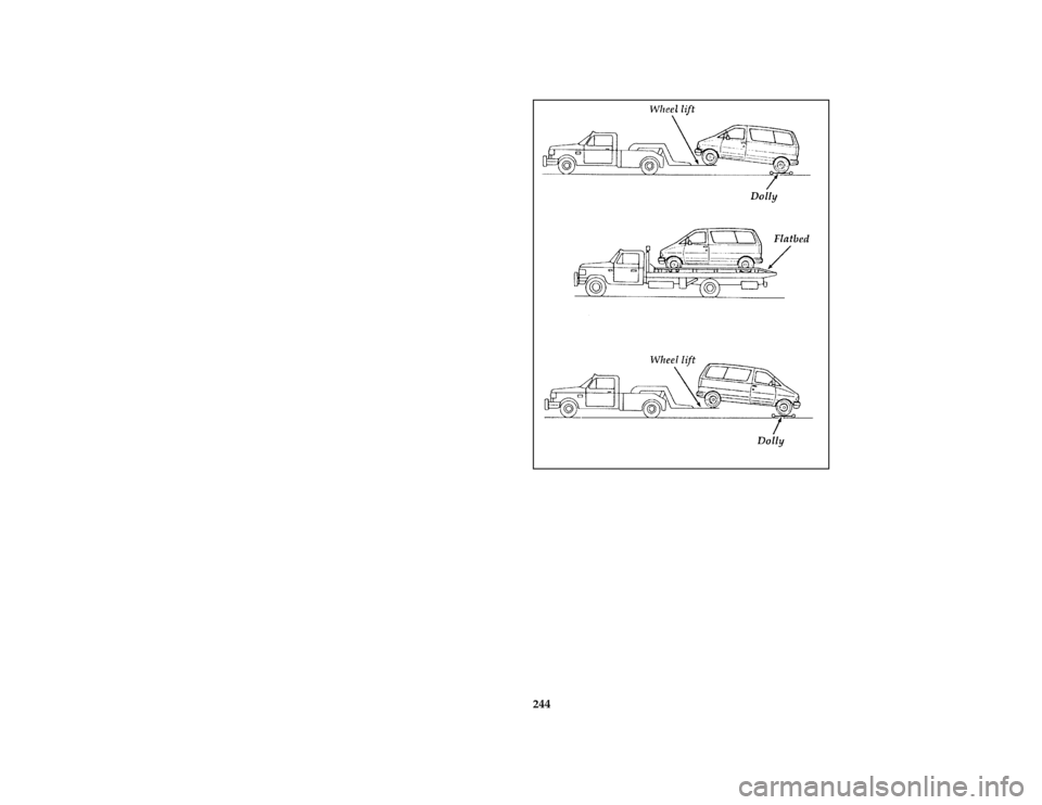 FORD AEROSTAR 1996 1.G Owners Manual 244 [RE24775(ALL)08/95]
two third page art:0095060-A
File:12cprea.ex
Update:Tue Aug 29 17:46:27 1995 