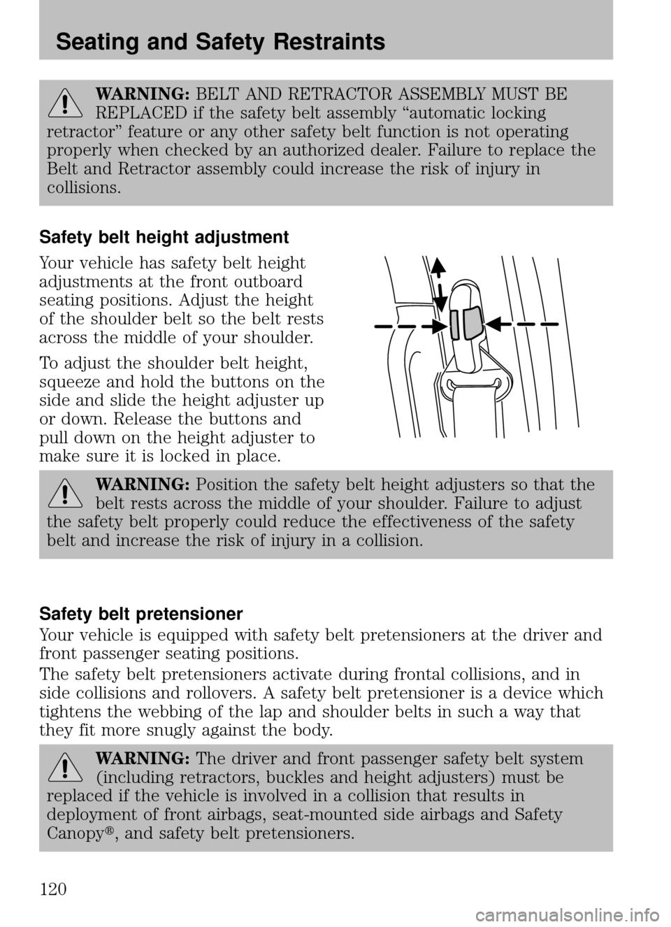 FORD ESCAPE 2009 2.G Owners Manual 
