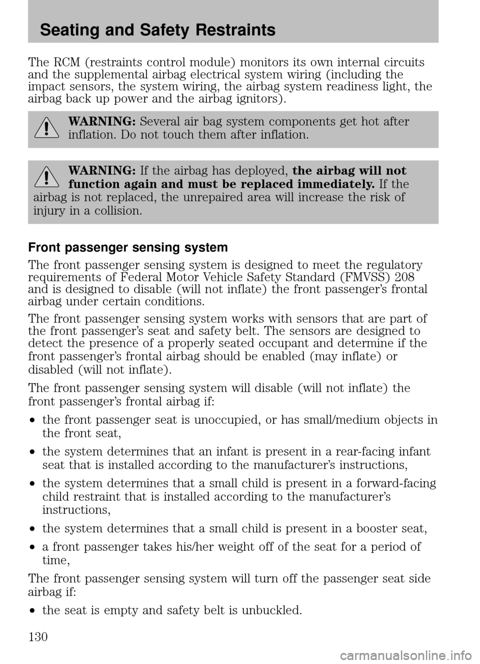 FORD ESCAPE 2009 2.G Owners Manual 