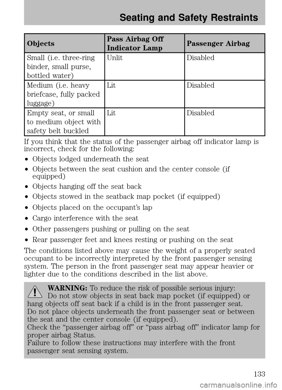 FORD ESCAPE 2009 2.G Owners Manual FORD ESCAPE 2009 2.G Owners Manual