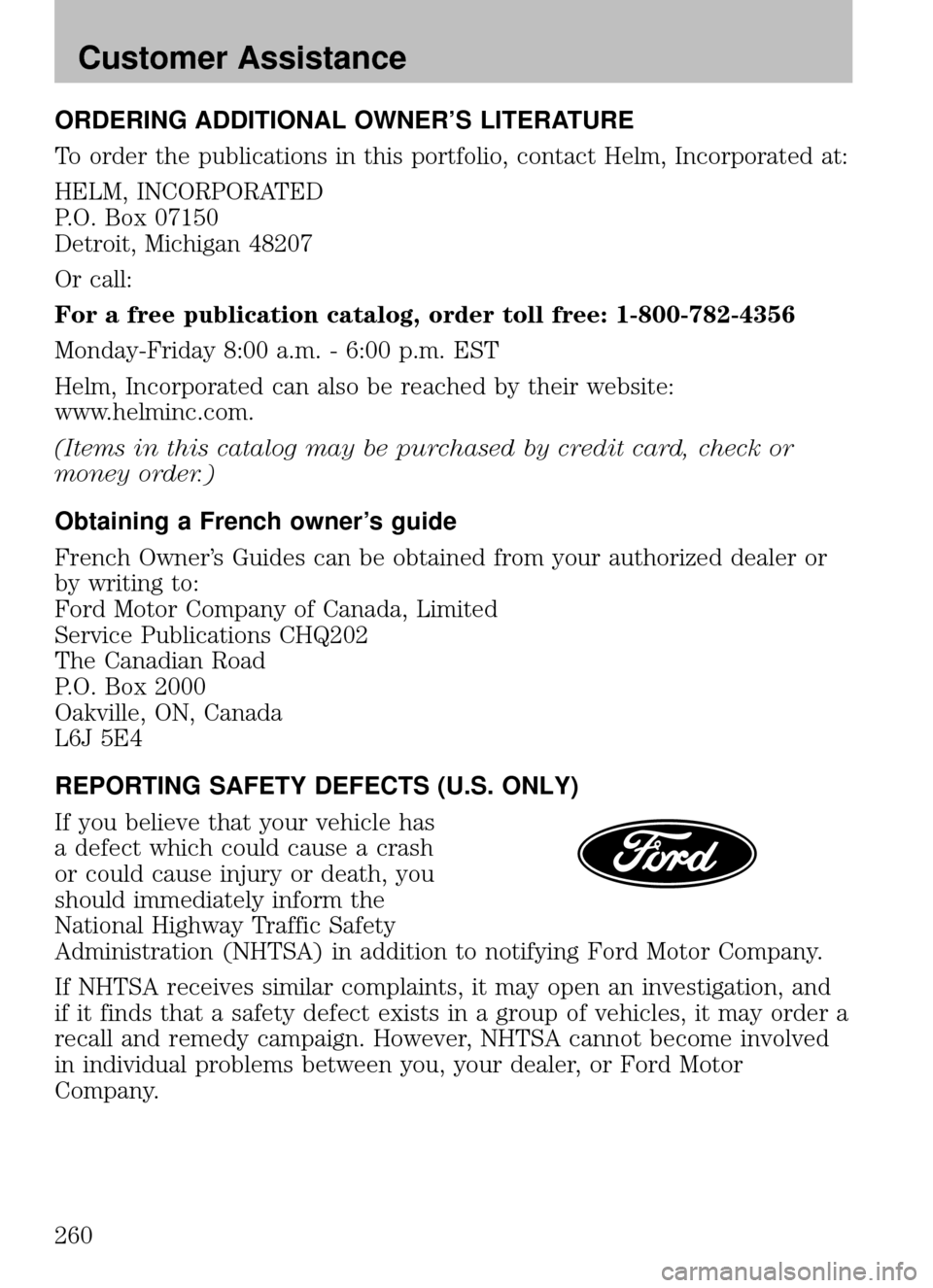 FORD ESCAPE 2009 2.G Owners Manual FORD ESCAPE 2009 2.G Owners Manual