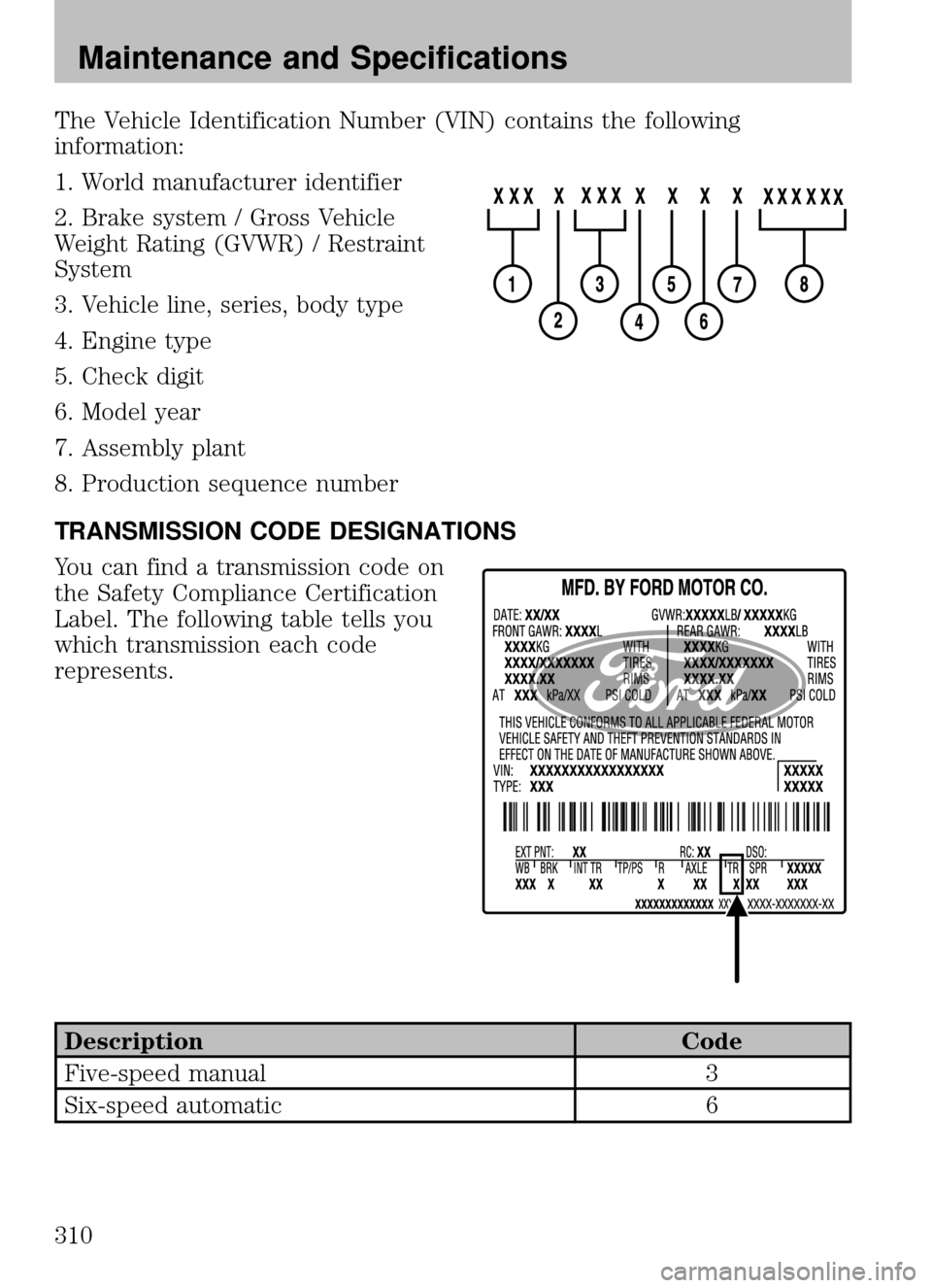 FORD ESCAPE 2009 2.G Owners Manual 