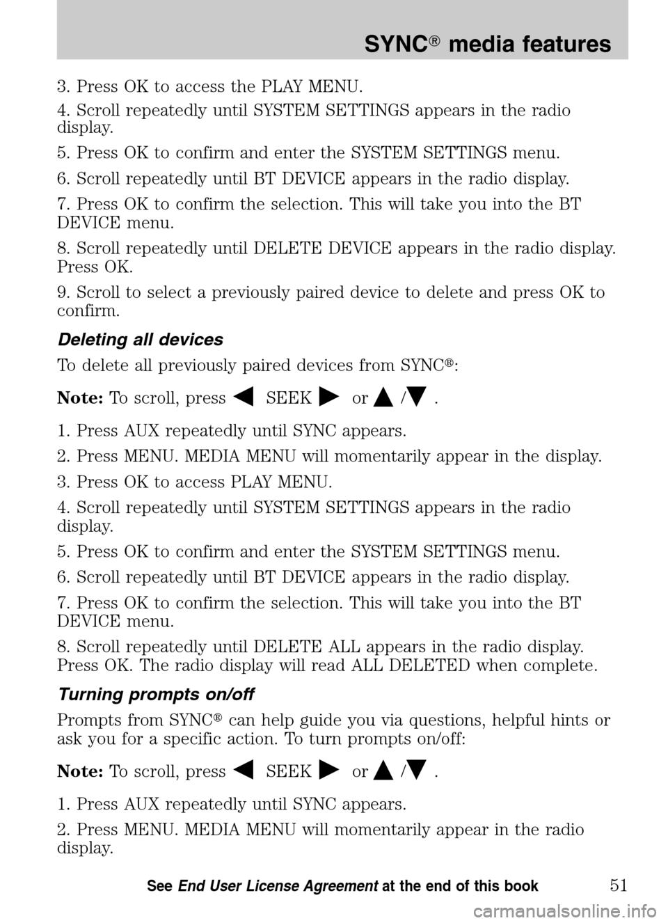 FORD ESCAPE HYBRID 2009 2.G Quick Reference Guide FORD ESCAPE HYBRID 2009 2.G Quick Reference Guide