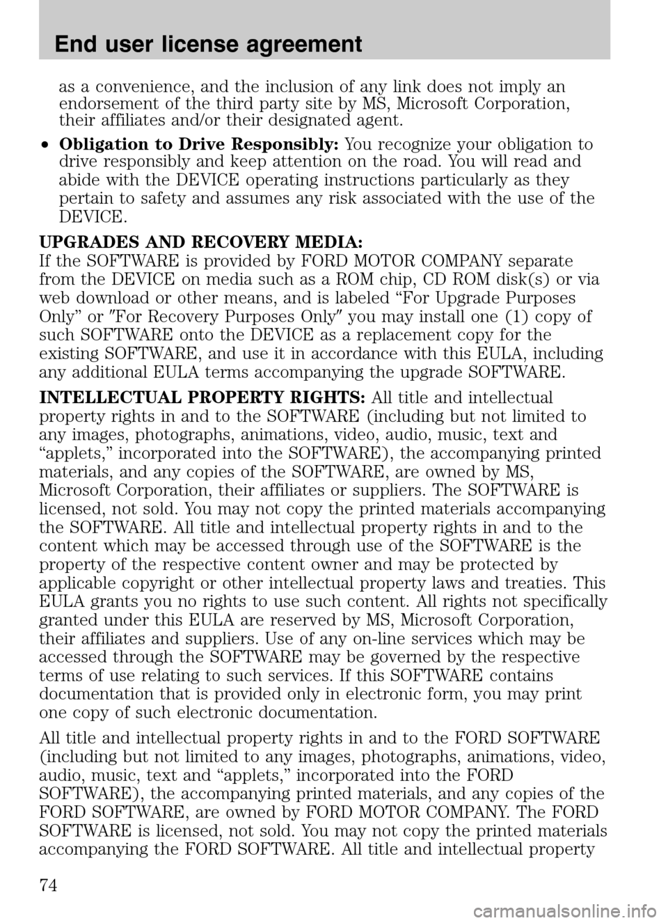 FORD ESCAPE HYBRID 2009 2.G Quick Reference Guide FORD ESCAPE HYBRID 2009 2.G Quick Reference Guide