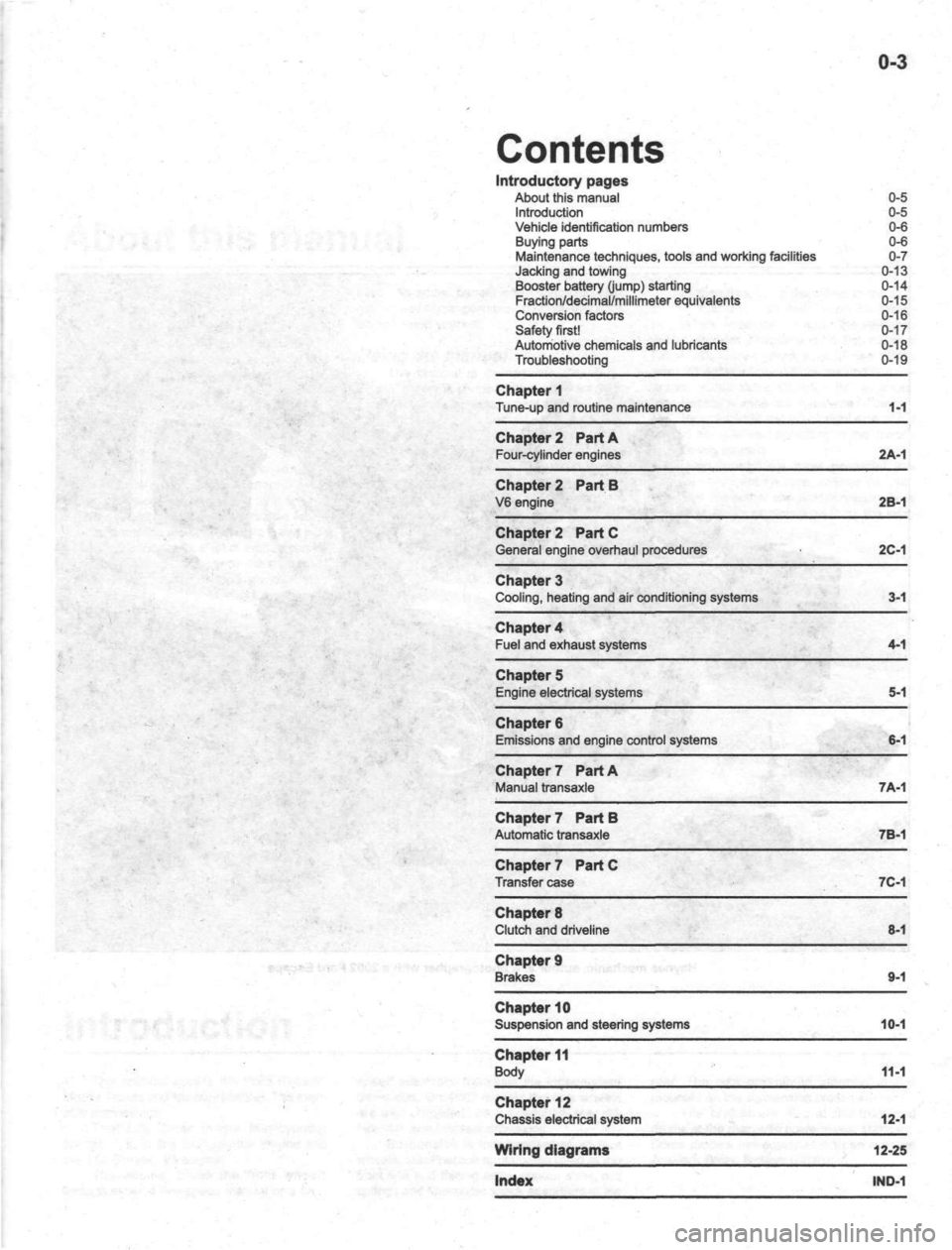 FORD ESCAPE 2006 1.G Workshop Manual FORD ESCAPE 2006 1.G Workshop Manual