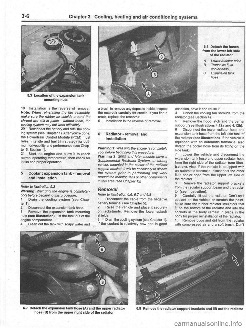 FORD ESCAPE 2006 1.G Workshop Manual FORD ESCAPE 2006 1.G Workshop Manual