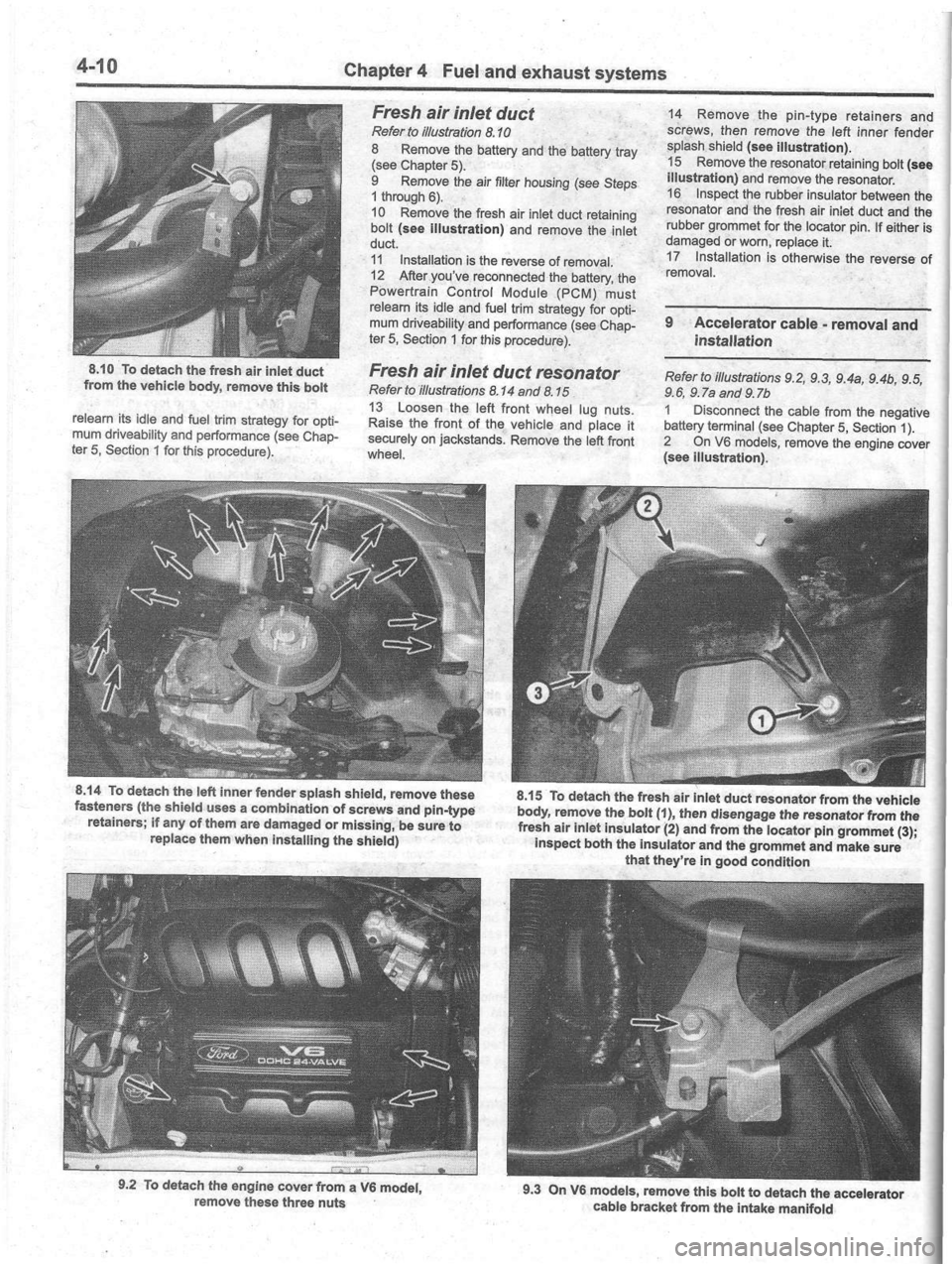 FORD ESCAPE 2005 1.G Workshop Manual FORD ESCAPE 2005 1.G Workshop Manual