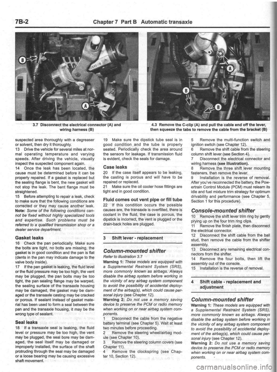 FORD ESCAPE 2002 1.G Workshop Manual FORD ESCAPE 2002 1.G Workshop Manual