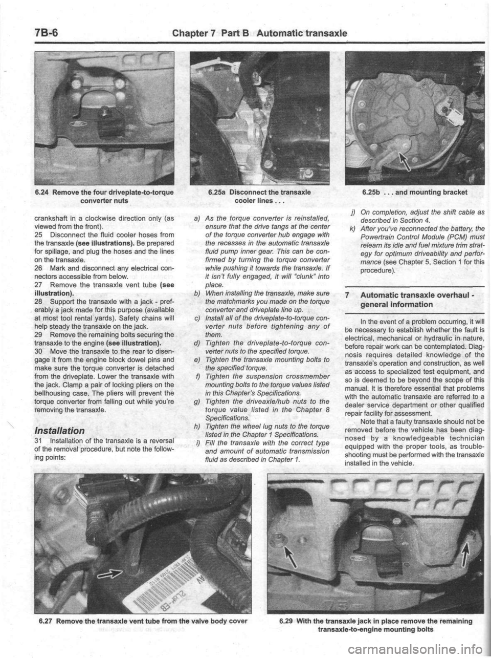 FORD ESCAPE 2002 1.G Workshop Manual FORD ESCAPE 2002 1.G Workshop Manual