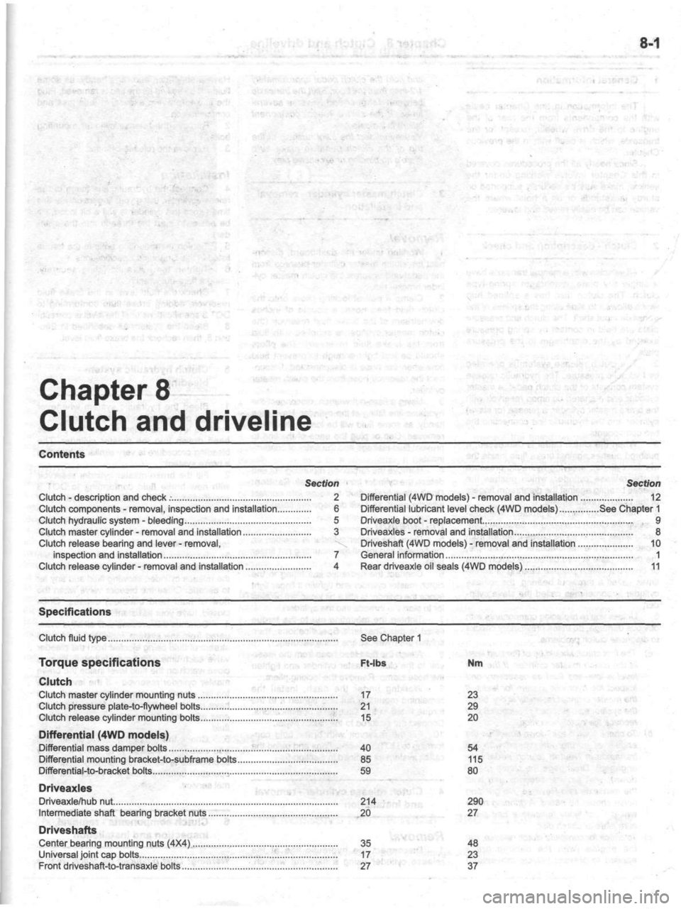 FORD ESCAPE 2004 1.G Workshop Manual FORD ESCAPE 2004 1.G Workshop Manual