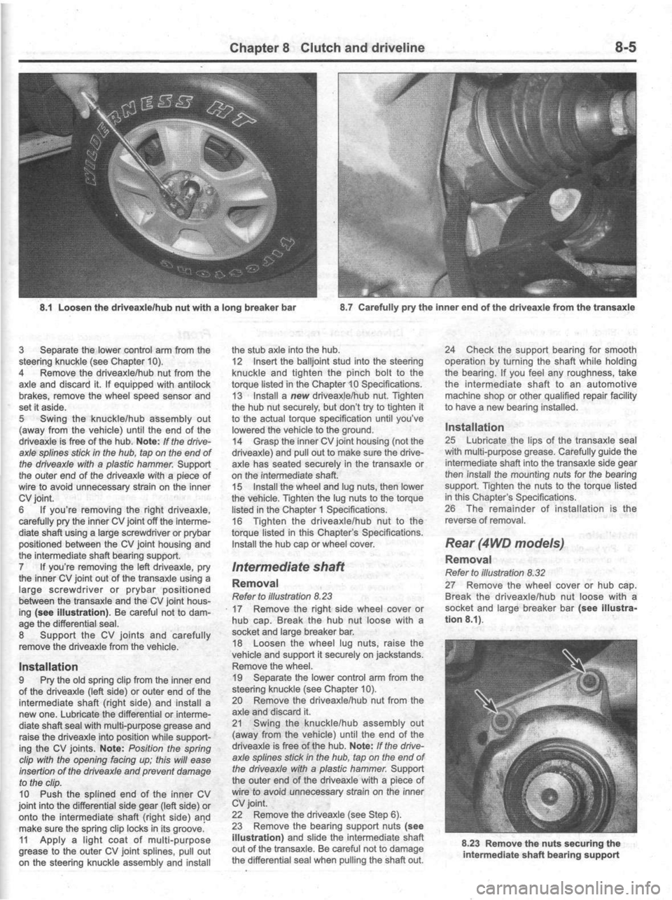 FORD ESCAPE 2004 1.G Workshop Manual FORD ESCAPE 2004 1.G Workshop Manual