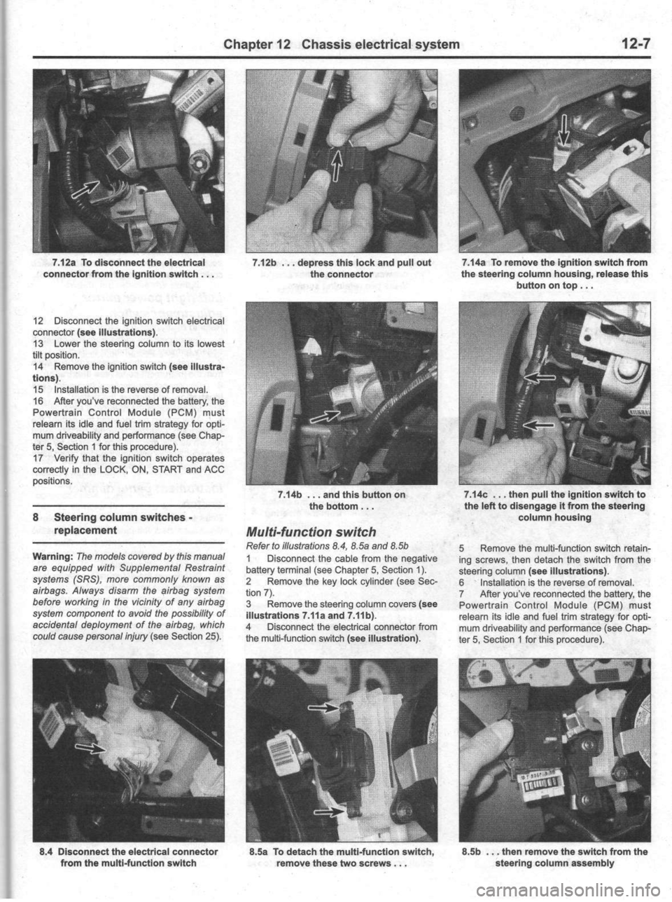 FORD ESCAPE 2002 1.G Workshop Manual FORD ESCAPE 2002 1.G Workshop Manual