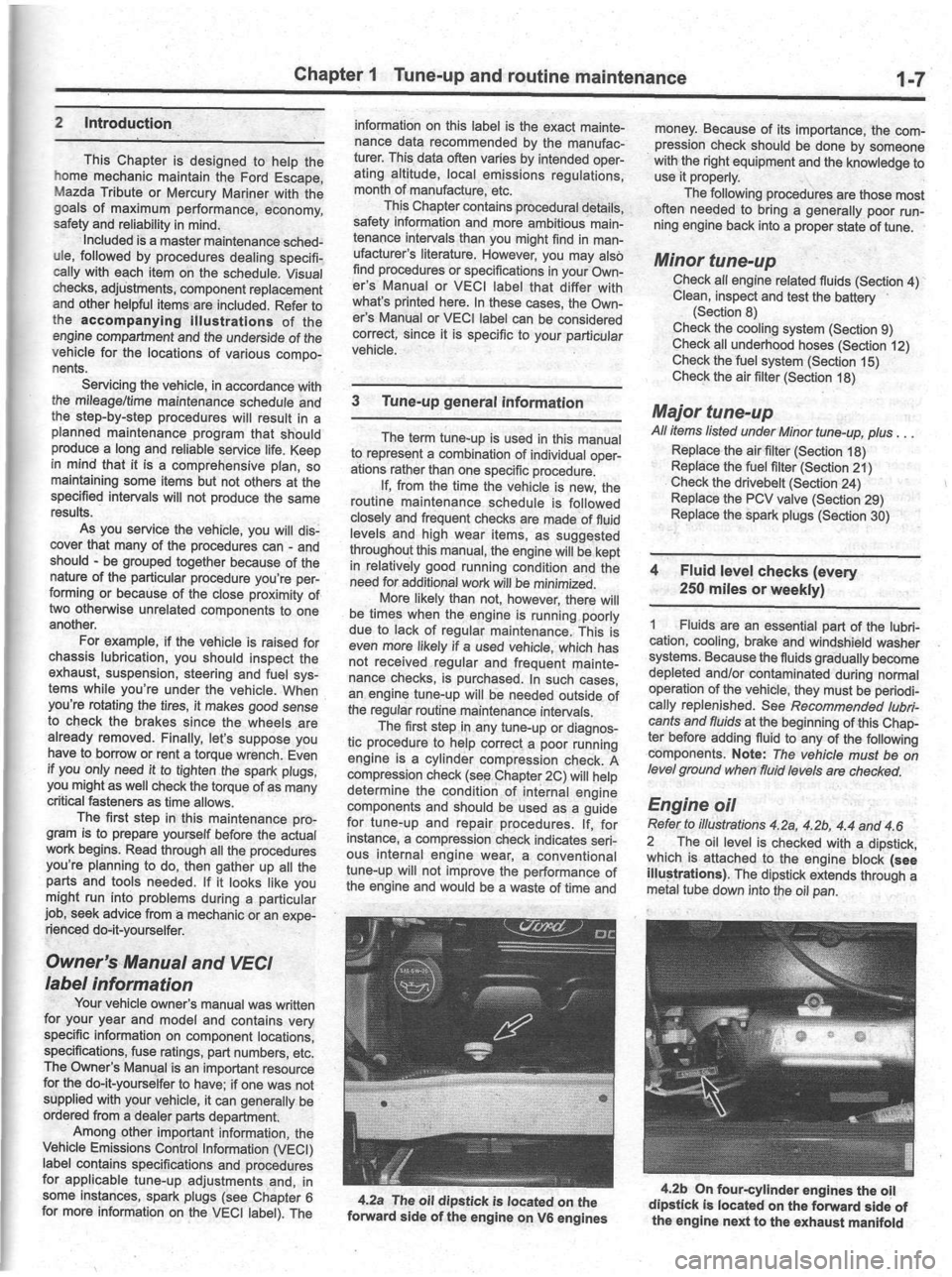FORD ESCAPE 2005 1.G Owners Manual FORD ESCAPE 2005 1.G Owners Manual