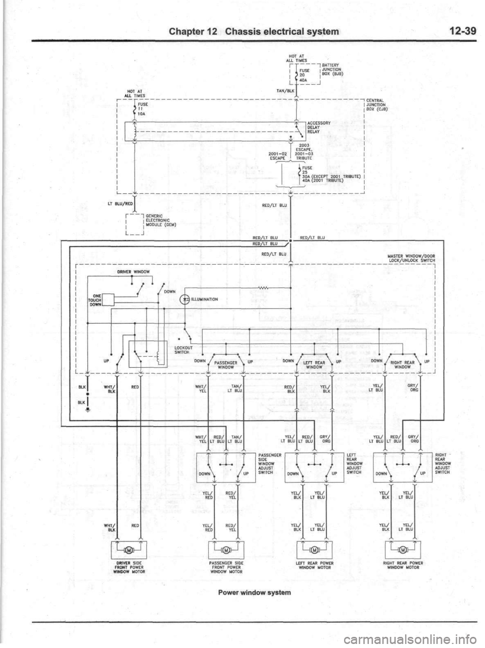 FORD ESCAPE 2004 1.G Workshop Manual FORD ESCAPE 2004 1.G Workshop Manual