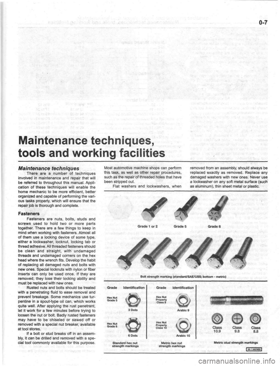 FORD ESCAPE 2005 1.G Workshop Manual 