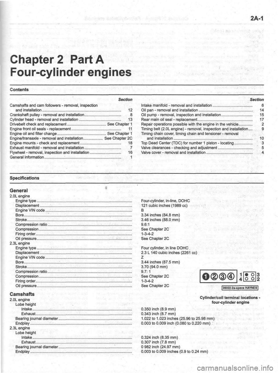 FORD ESCAPE 2001 1.G Service Manual 