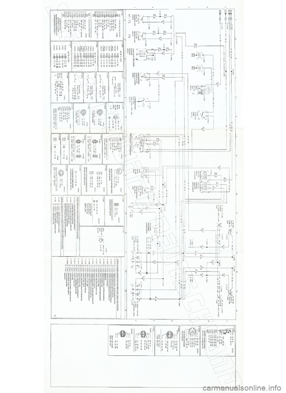 FORD SIERRA 1992 2.G Wiring Diagrams Service Manual FORD SIERRA 1992 2.G Wiring Diagrams Service Manual